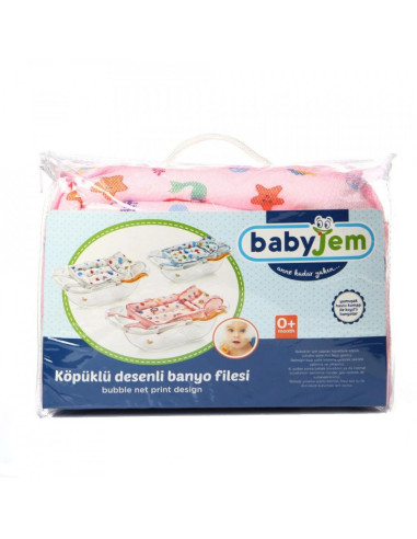 UP-bj_3931,Hamac din spuma pentru cadita Ocean Baby (Culoare: Roz)