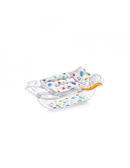 UP-bj_3932,Hamac din spuma pentru cadita Ocean Baby (Culoare: Alb)
