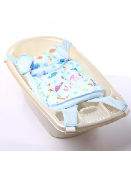 UP-bj_3932,Hamac din spuma pentru cadita Ocean Baby (Culoare: Alb)
