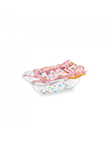 UP-bj_3932,Hamac din spuma pentru cadita Ocean Baby (Culoare: Alb)