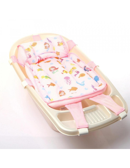 UP-bj_3932,Hamac din spuma pentru cadita Ocean Baby (Culoare: Alb)