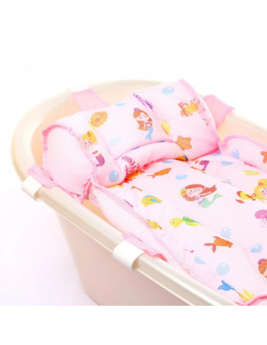 UP-bj_3932,Hamac din spuma pentru cadita Ocean Baby (Culoare: Alb)