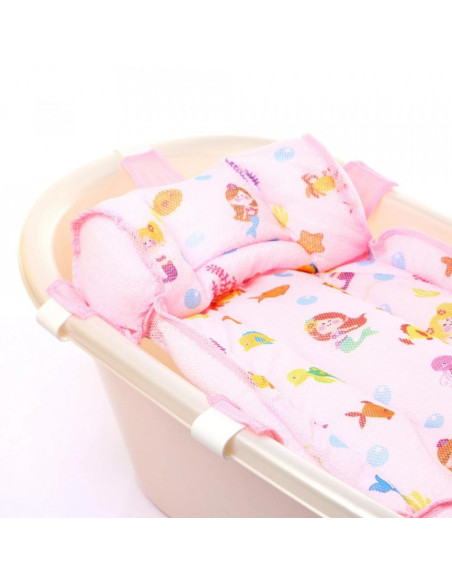 UP-bj_3932,Hamac din spuma pentru cadita Ocean Baby (Culoare: Alb)