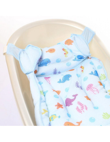 UP-bj_3933,Hamac din spuma pentru cadita Ocean Baby (Culoare: Bleu)