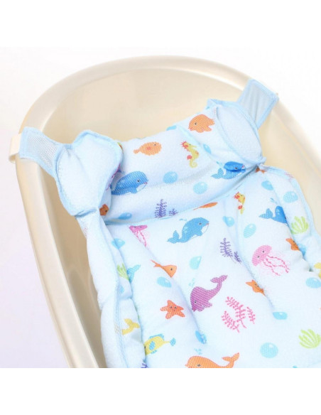 UP-bj_3933,Hamac din spuma pentru cadita Ocean Baby (Culoare: Bleu)