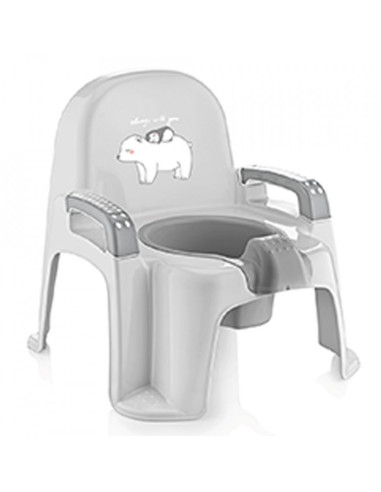 UP-bj_2531,Set de baie cu 6 piese Bebe Lux BabyJem (Culoare: Gri)