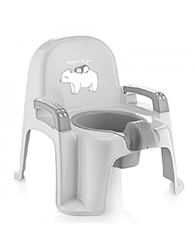 UP-bj_2531,Set de baie cu 6 piese Bebe Lux BabyJem (Culoare: Gri)