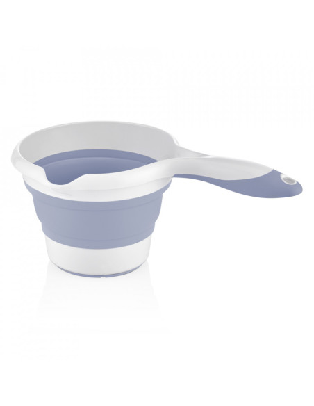 UP-bj_5962,Set de baie cu 5 piese si cadita pliabila Babyjem (Culoare: Roz)