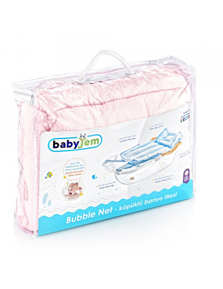 UP-bj_1641,Salteluta tip hamac pentru cadita BabyJem (Culoare: Roz)