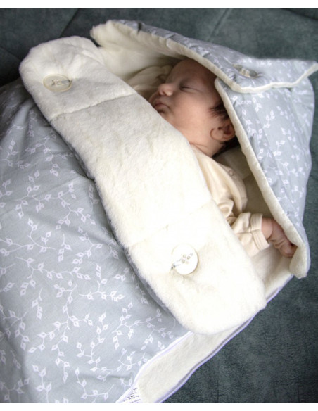 UP-bj_4284,Paturica multifunctionala din bumbac BabyJem (Culoare: Maro)