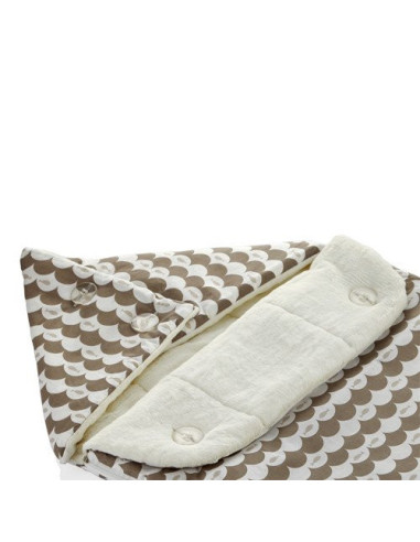 UP-bj_4284,Paturica multifunctionala din bumbac BabyJem (Culoare: Maro)