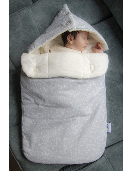UP-bj_4284,Paturica multifunctionala din bumbac BabyJem (Culoare: Maro)