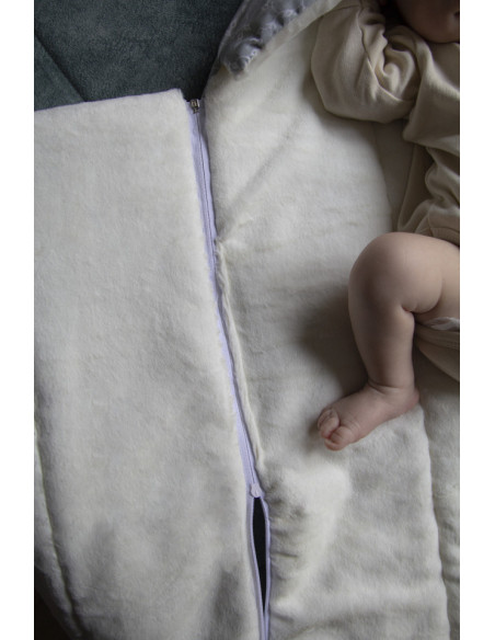 UP-bj_4286,Paturica multifunctionala din bumbac BabyJem (Culoare: Gri)