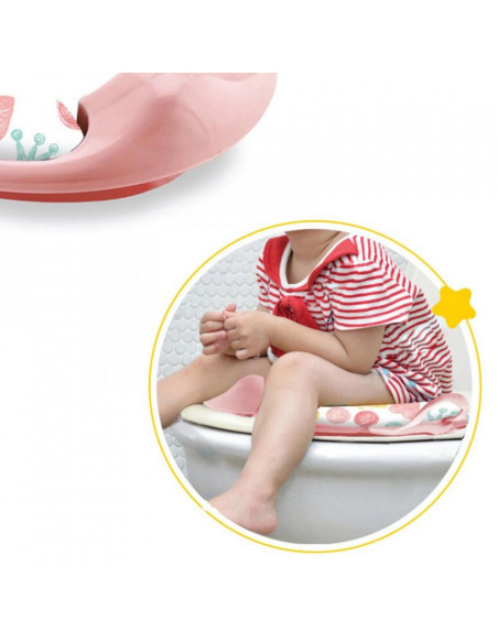 UP-bj_0641,Reductor moale pentru toaleta BabyJem (Culoare: Verde)