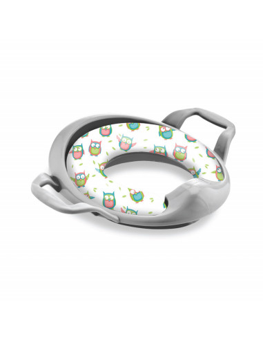 UP-bj_0642,Reductor moale pentru toaleta BabyJem (Culoare: Gri)