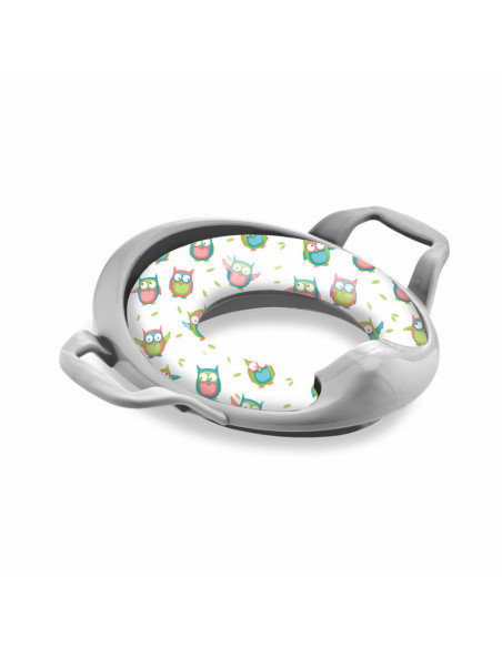UP-bj_0642,Reductor moale pentru toaleta BabyJem (Culoare: Gri)