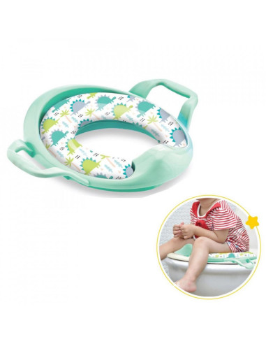 UP-bj_0643,Reductor moale pentru toaleta BabyJem (Culoare: Roz)