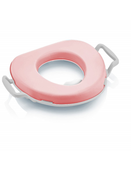 UP-bj_0071,Reductor moale uni pentru toaleta BabyJem (Culoare: Roz)