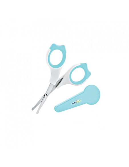 UP-bj_5202,Forfecuta pentru bebelusi cu suport protectie BabyJem (Culoare: Bleu)