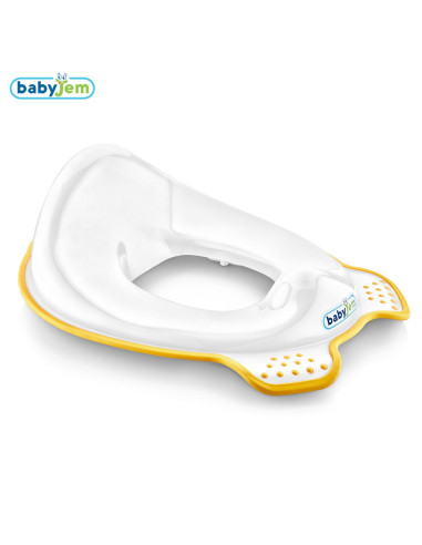 UP-bj_3274,Adaptor colac WC copii BabyJem (Culoare: Alb/Galben)