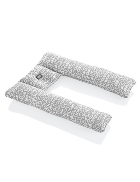 UP-bj_7451,Perna 3 in 1: babynest, pentru gravide si pentru alaptare in forma de U BabyJem (Culoare: Verde)