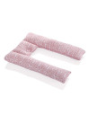 UP-bj_7451,Perna 3 in 1: babynest, pentru gravide si pentru alaptare in forma de U BabyJem (Culoare: Verde)
