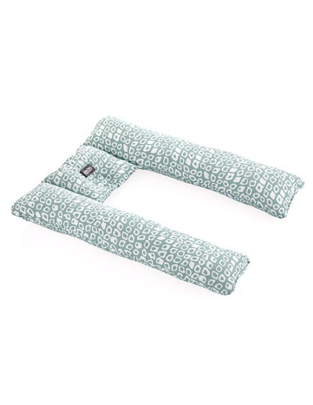 UP-bj_7453,Perna 3 in 1: babynest, pentru gravide si pentru alaptare in forma de U BabyJem (Culoare: Roz)