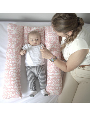 UP-bj_7454,Perna 3 in 1: babynest, pentru gravide si pentru alaptare in forma de U BabyJem (Culoare: Galben)