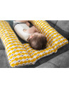 UP-bj_7454,Perna 3 in 1: babynest, pentru gravide si pentru alaptare in forma de U BabyJem (Culoare: Galben)