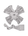 UP-bj_7342,Sistem de purtare wrap elastic pentru bebelusi BabyJem (Culoare: Gri)