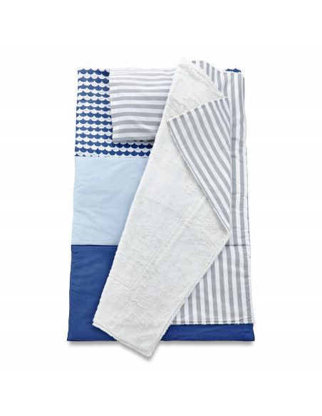 UP-bj_5521,Sac de dormit multifunctional BabyJem Nap Mat (Pentru: Baieti)