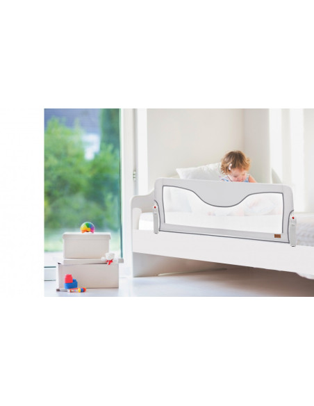 UP-bj_7541,Protectie laterala pentru patut BabyJem (Culoare: Gri)