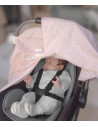 UP-bj_7102,Protectie soare pentru scaun auto 0-13 kg (Culoare: Roz)