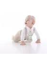 UP-bj_7501,Cravata bebelusi cu accesoriu de dentitie BabyJem (Culoare: Bleu)