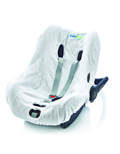 UP-bj_0771,Husa scaun auto 0-13 kg BabyJem Seat Cover (Culoare: Alb)