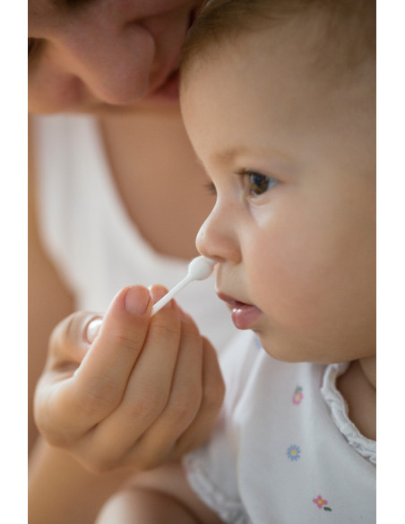 UP-bj_421,Betisoare de urechi cu protectie pentru bebelusi si copii 60 buc BabyJem