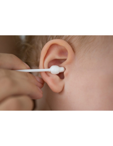 UP-bj_421,Betisoare de urechi cu protectie pentru bebelusi si copii 60 buc BabyJem