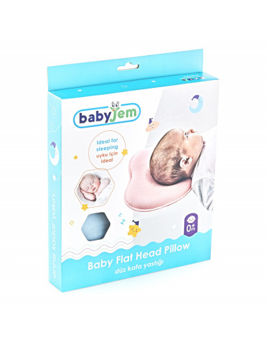 UP-bj_4153,Pernuta pentru formarea capului BabyJem (Culoare: Bleu)