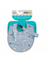 UP-bj_4533,Baveta cu suport pentru suzeta BabyJem (Culoare: Bleu)