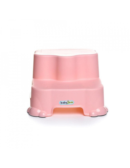 UP-bj_5163,Inaltator cu doua trepte Step Stool BabyJem (Culoare: Roz) UP-bj_5163,Inaltator cu doua trepte Step Stool BabyJem (Culoare: Roz)