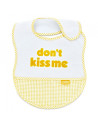 UP-bj_0321,Baveta BabyJem din bumbac Dont Kiss Me (Culoare: Roz)