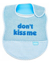 UP-bj_0321,Baveta BabyJem din bumbac Dont Kiss Me (Culoare: Roz)