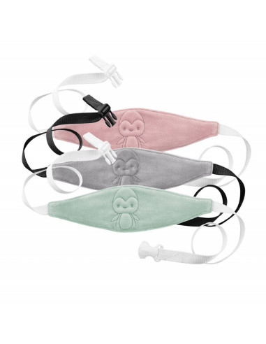 UP-bj_5171,Suport sustinere cap pentru scaun auto BabyJem Strap (Culoare: Verde)