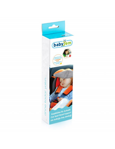 UP-bj_5171,Suport sustinere cap pentru scaun auto BabyJem Strap (Culoare: Verde)