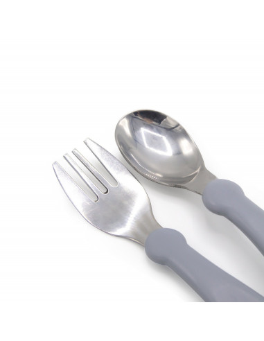 UP-bj_5221,Set tacamuri din inox pentru copii BabyJem (Culoare: Roz) UP-bj_5221,Set tacamuri din inox pentru copii BabyJem (Culoare: Roz)