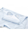 UP-bj_4302,Sistem de infasare din bumbac 0-3 luni BabyJem Swaddle (Culoare: Bleu)
