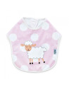 UP-bj_5021,Baveta pentru copii din bumbac Dots (Culoare: Roz)