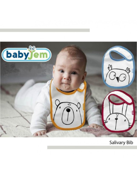 UP-bj_6071,Baveta din bumbac BabyJem (Culoare: Portocaliu)