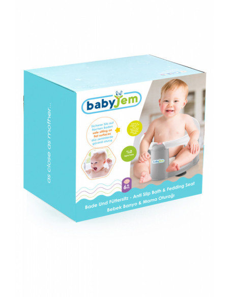 UP-bj_6362,Scaun de baie bebelusi Bath and Feeding BabyJem (Culoare: Roz)
