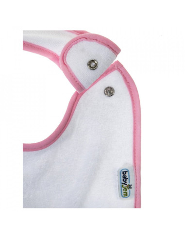 UP-bj_3191,Set 3 bavete cu capse din bumbac (Pentru: Fete)